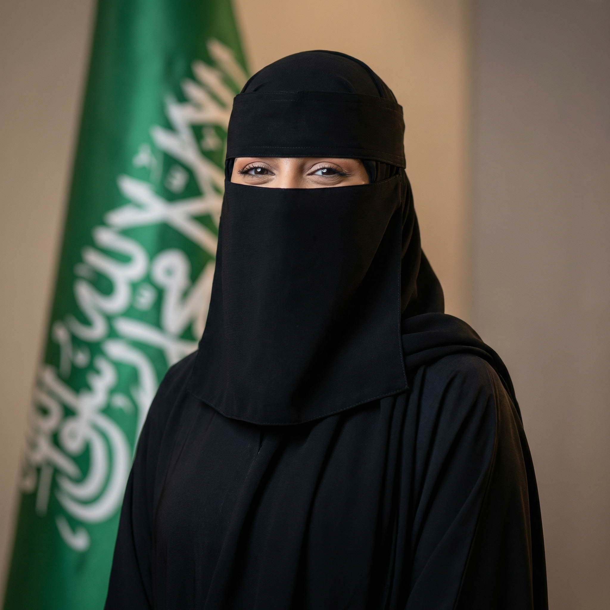Saudi Woman Portrait